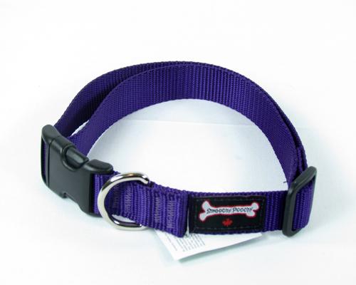 Smoochy Poochy Nylon Quick Release Clip Collar - Various Colours