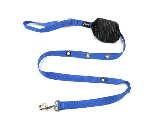 Smoochy Poochy Nylon Hands-Free Leash 6&#39; - Various Colours