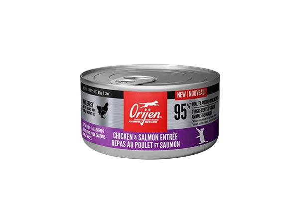 Orijen Chicken & Salmon Entrée for Kittens GF Canned Cat Food (3oz/85g)