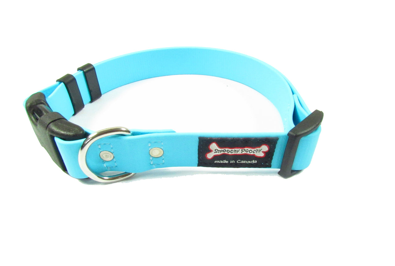 Smoochy Poochy Polyvinyl Quick Release Clip Collar - Various Colours