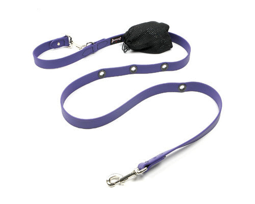 Smoochy Poochy Polyvinyl Hands-Free Leash 6&#39;- Various Colours