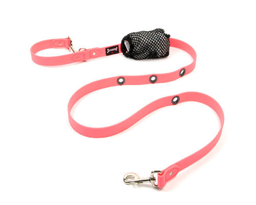 Smoochy Poochy Polyvinyl Hands-Free Leash 6&#39;- Various Colours