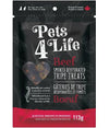 Pets4Life Smoked Beef Dehydrated Tripe Treat Bites (4oz/113g)