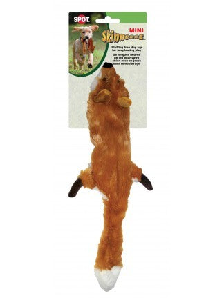 SPOT Skinneeez - Fox for Mini/Small Dogs Dog Toy (14")