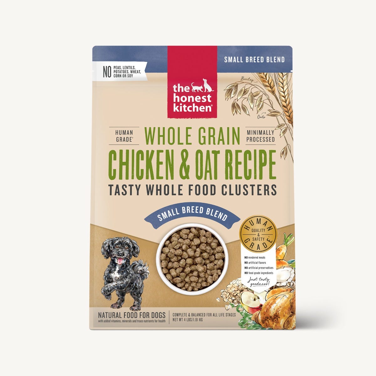 The Honest Kitchen Whole Food Clusters Whole Grain Chicken Oat