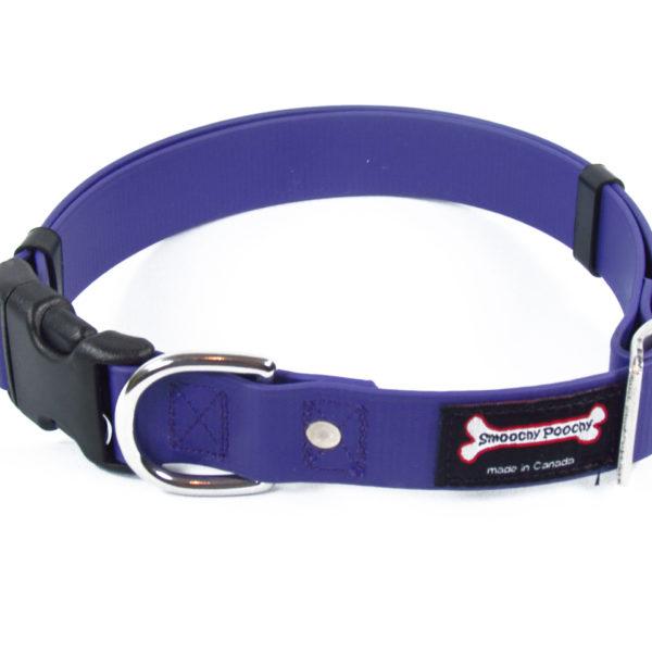 Smoochy Poochy Polyvinyl Quick Release Clip Collar - Various Colours