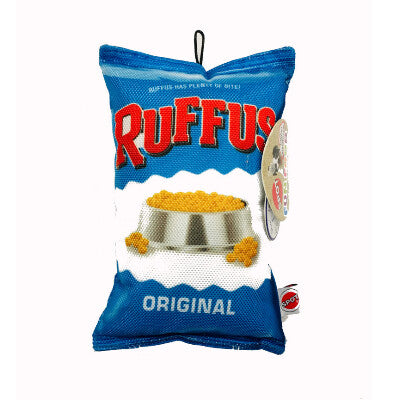 SPOT Fun Food Ruffus Chips Dog Toy (8")