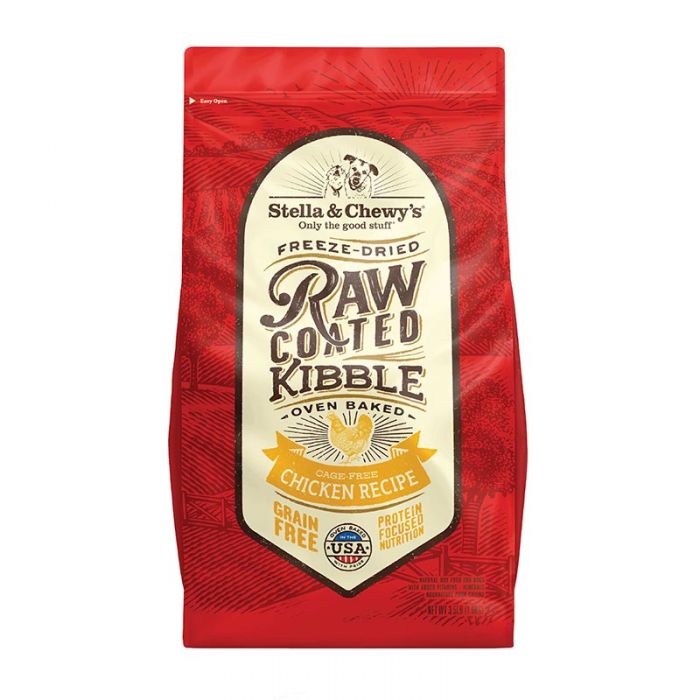 Stella & Chewy's Raw Coated GF Chicken Adult Dog Food