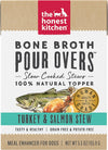 The Honest Kitchen Dog Pour Over Bone Broth &amp; Turkey &amp; Salmon Stew (5.5oz/155.9g)