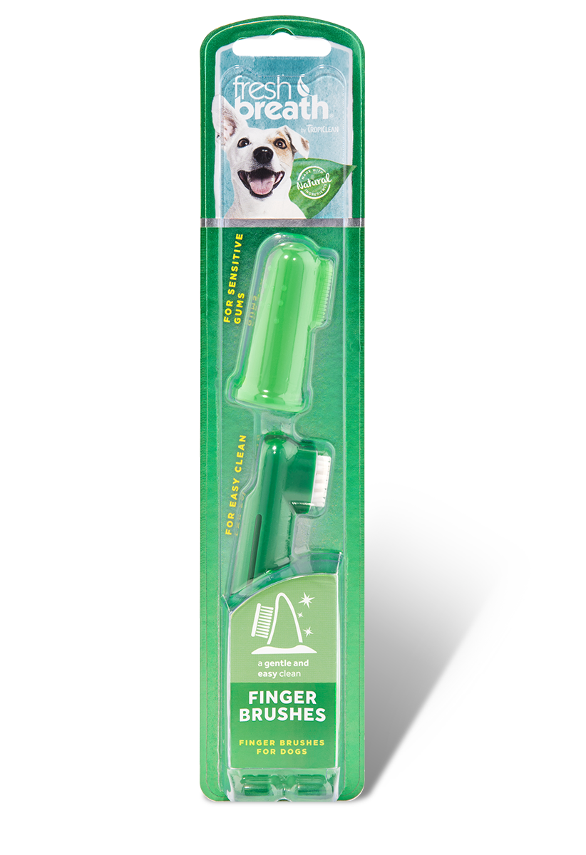 TropiClean Fresh Breath Finger Brushes (2pc)