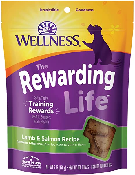 Wellness Rewarding Life Lamb & Salmon Dog Treats (6oz/170g)