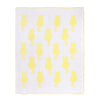 Tadpoles Ultra-Soft Chenille Yellow Cats Blanket (30&quot; x 40&quot;)