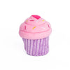 Zippy Paws Pink Cupcake Dog Toy