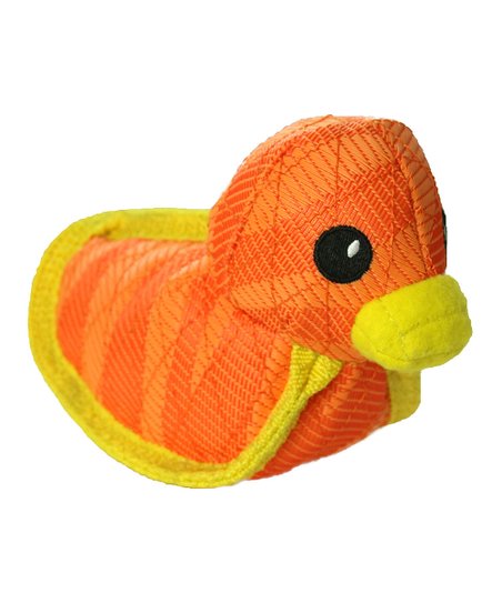 Tuffy DuraForce - Duck Dog Toy (Orange & Yellow)