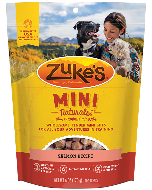 Zuke's Mini Naturals Salmon Dog Treats (6oz/170g)